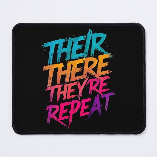 Item preview, Their There They're Repeat designed and sold by ghan19.
