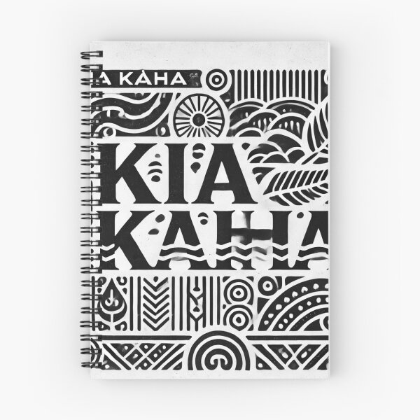 Item preview, Monochrome Kia Kaha Art designed and sold by Customisedartnz.