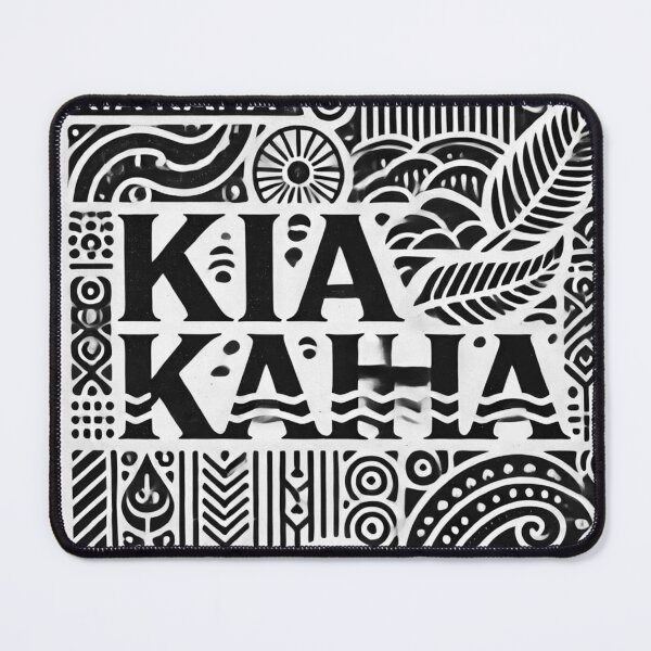 Item preview, Monochrome Kia Kaha Art designed and sold by Customisedartnz.