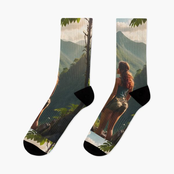 Item preview, Girl hiking adventure designed and sold by icemanphotos.