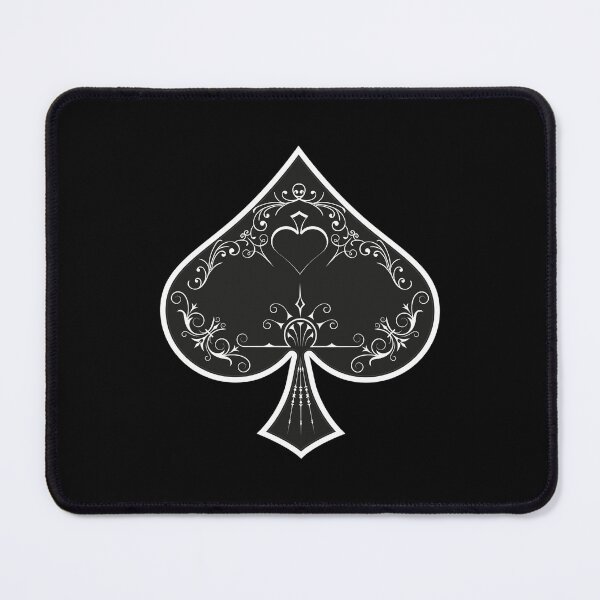 Item preview, suit of spades symbol, playing cards designed and sold by Numbers-Art.