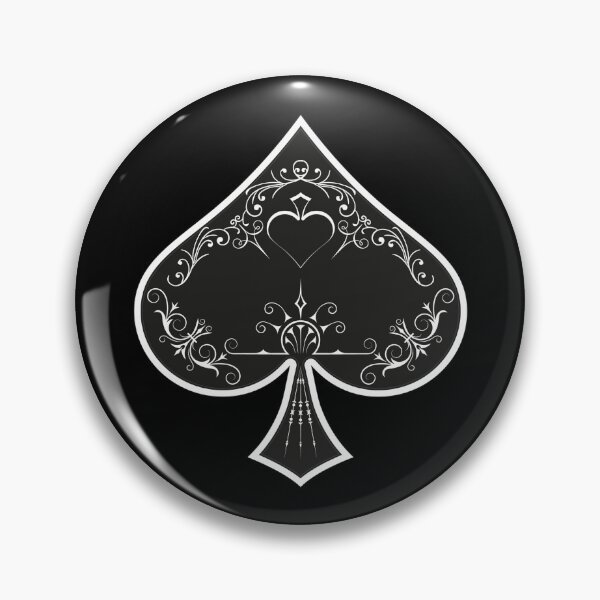 Item preview, suit of spades symbol, playing cards designed and sold by Numbers-Art.