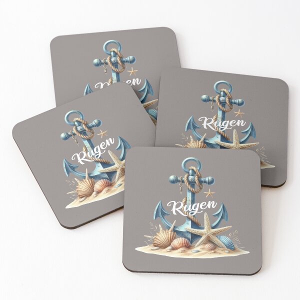 Item preview, Rügen, mussels, starfish, anchor designed and sold by Meer-Lifestyle.