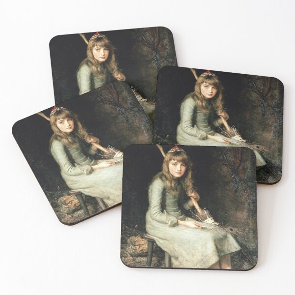 Item preview, Cinderella - Sir John Everett Millais designed and sold by forgottenbeauty.