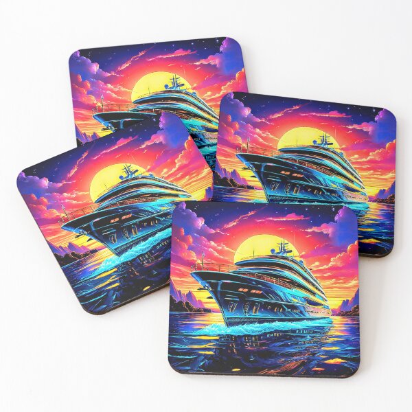 Item preview, Midnight Oceanliner: Voyage Under Moonlit Skies designed and sold by Kingcls.