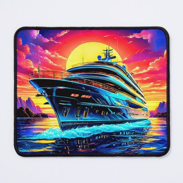 Item preview, Midnight Oceanliner: Voyage Under Moonlit Skies designed and sold by Kingcls.