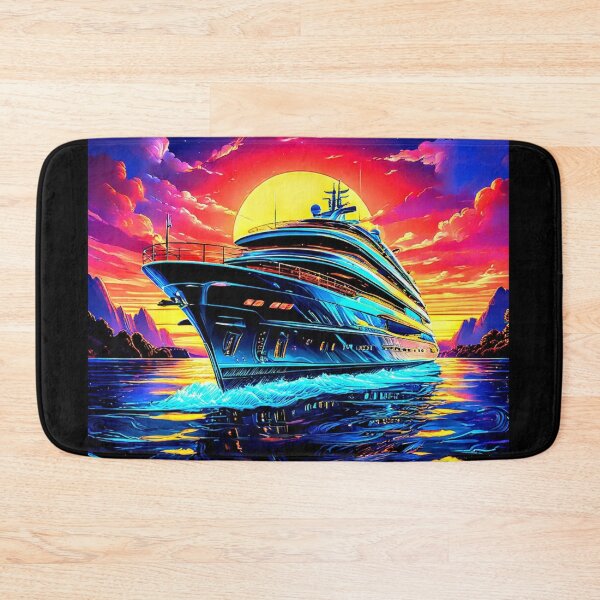 Item preview, Midnight Oceanliner: Voyage Under Moonlit Skies designed and sold by Kingcls.
