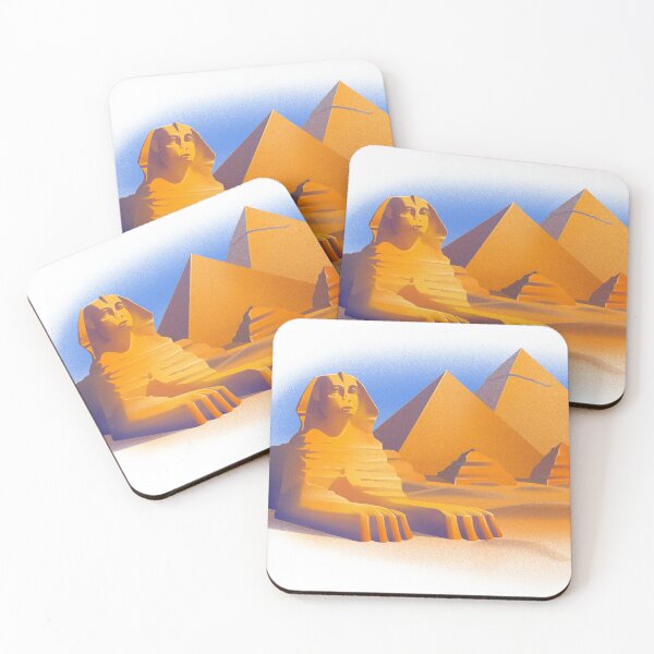 Item preview, Pyramid complex of Giza and a Sphinx designed and sold by Ekaterina Glazkova.
