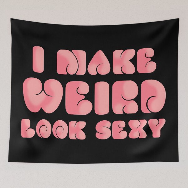 Item preview, I Make Weird Look Sexy designed and sold by LeatherRebel75.