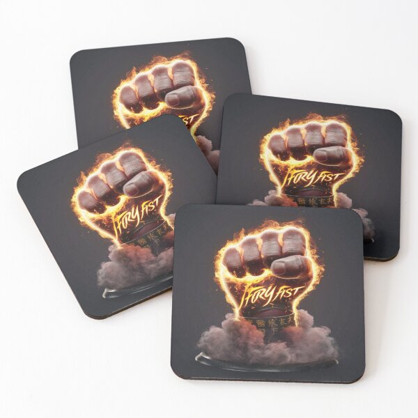 Item preview, Burning Fist "Fury Fist" designed and sold by smartlogo_factory.
