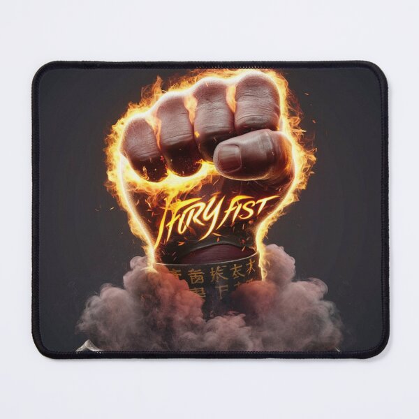 Item preview, Burning Fist "Fury Fist" designed and sold by smartlogo_factory.