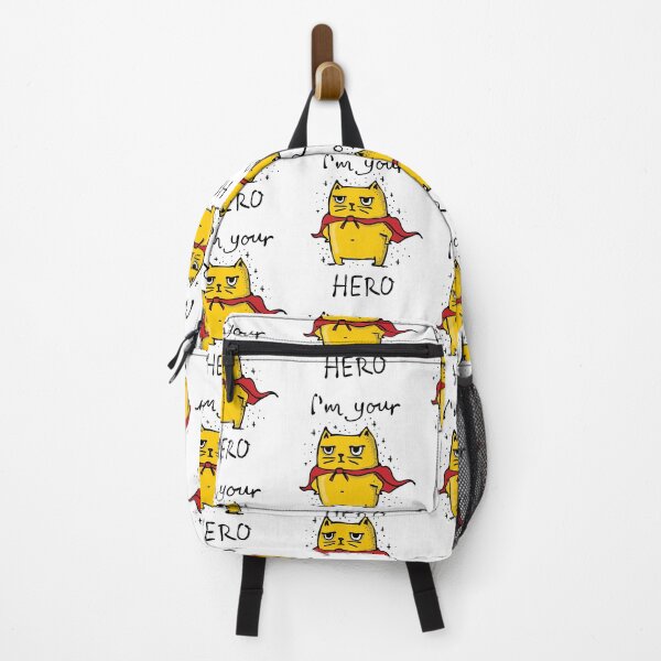 Item preview, Superhero Cat: I'm Your Hero! pen_spark designed and sold by Sticker Vibes.