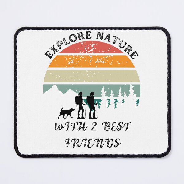 Item preview, explore nature two women and their dog designed and sold by IFarty.