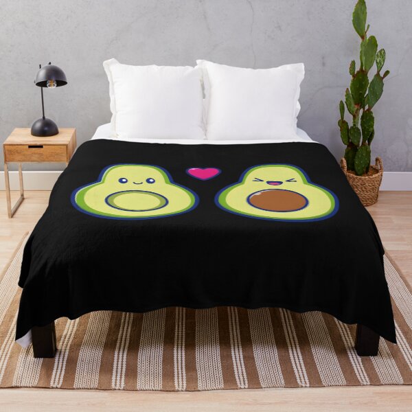 Item preview, Cute Couple Avocado Cartoon designed and sold by EmGai TocXanh.