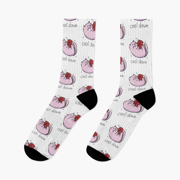 Item preview, Cozy Cat with Yarn Ball designed and sold by Sticker Vibes.