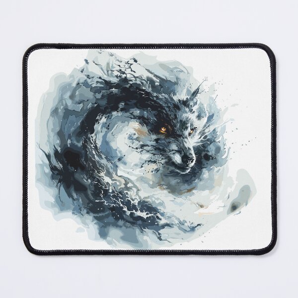 Item preview, Mystic Wolf in the Storm designed and sold by Liededrom..
