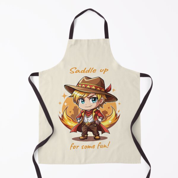 Item preview, Chibi Cowboy Adventure Art designed and sold by AgarutanPrint.