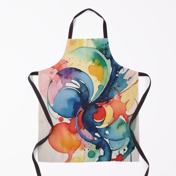 Item preview, abstract background, watercolor streaks designed and sold by DonnaBlankaArt.