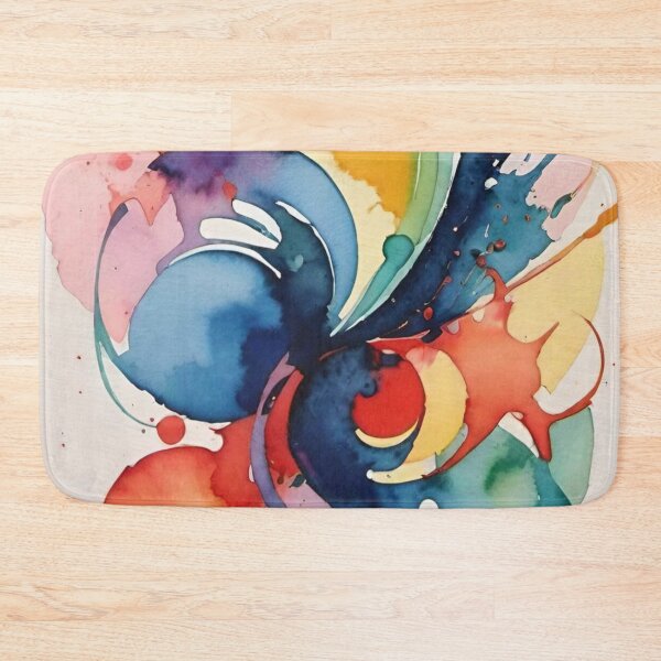 Item preview, abstract background, watercolor streaks designed and sold by DonnaBlankaArt.