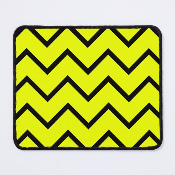 Item preview, Yellow Zigzag Pattern and White Background designed and sold by Kpss2564.