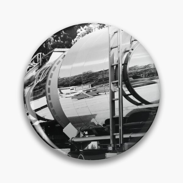 Item preview, Tanker Truck in Black and White designed and sold by Taina Sohlman.