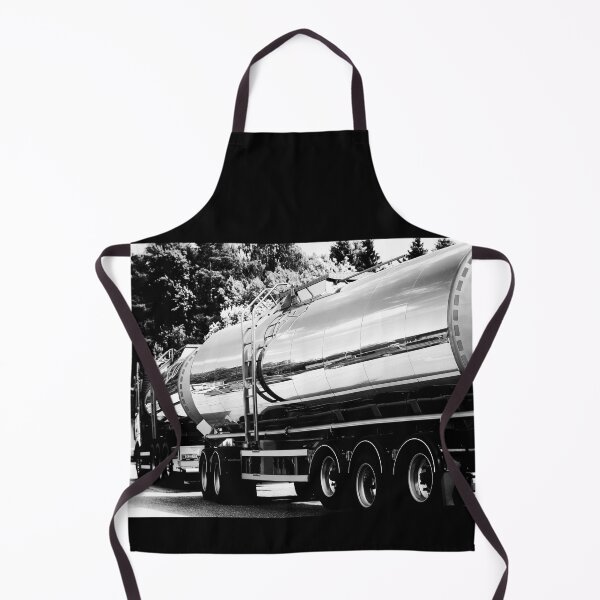 Item preview, Tanker Truck in Black and White designed and sold by Taina Sohlman.