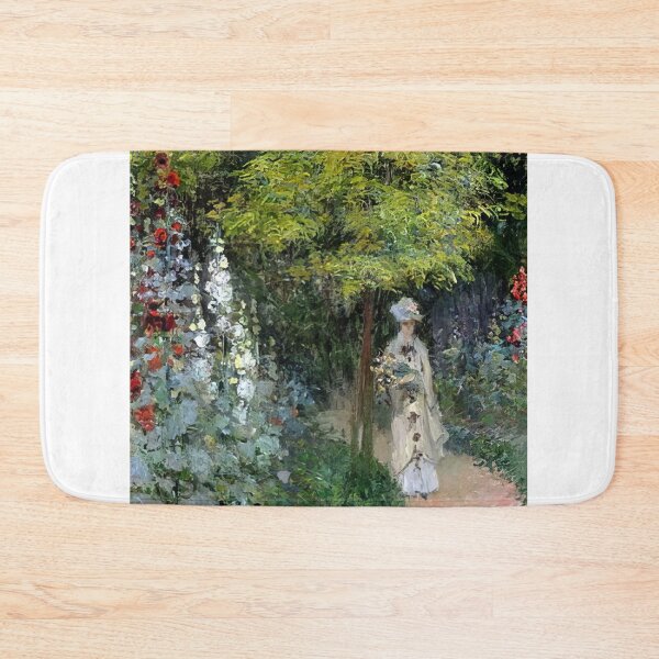 Item preview, The Garden, Hollyhocks - 1877 - Claude Monet designed and sold by dottyshai.