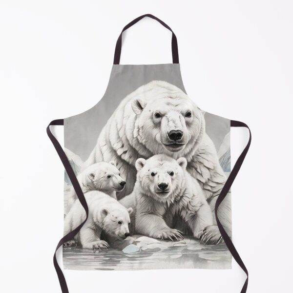 Item preview, Polar bear pencil drawing designed and sold by Pencil-Art.
