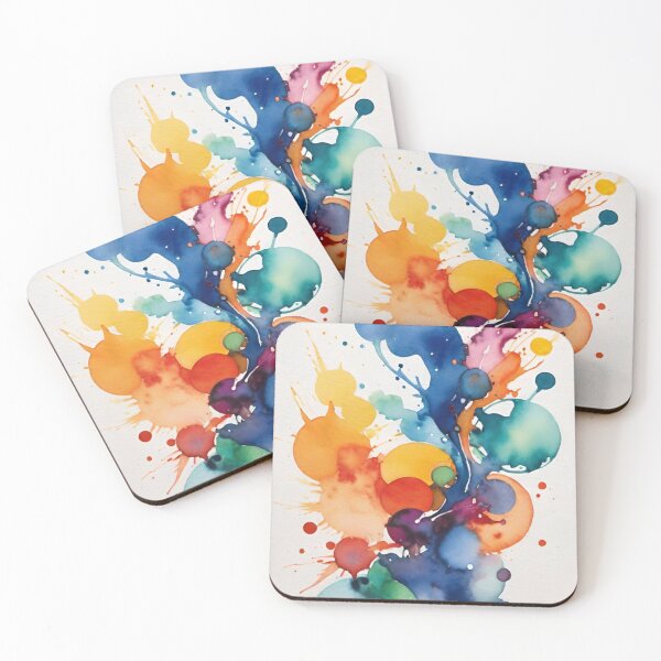 Item preview, abstract background, watercolor streaks designed and sold by DonnaBlankaArt.