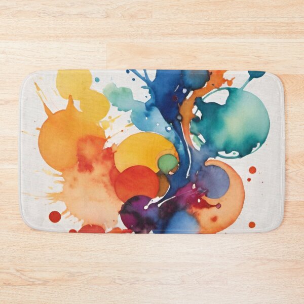 Item preview, abstract background, watercolor streaks designed and sold by DonnaBlankaArt.