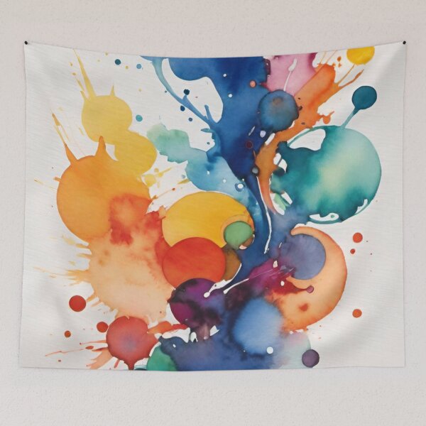 Item preview, abstract background, watercolor streaks designed and sold by DonnaBlankaArt.