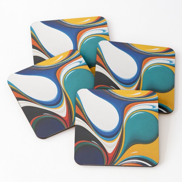 Item preview, abstract background, watercolor streaks designed and sold by DonnaBlankaArt.