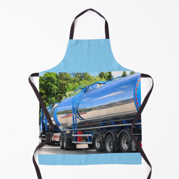 Item preview, Rear View of a Blue Tanker Truck designed and sold by Taina Sohlman.