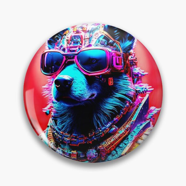 Item preview, Techno Doggy: Canine Coolness designed and sold by Kingcls.