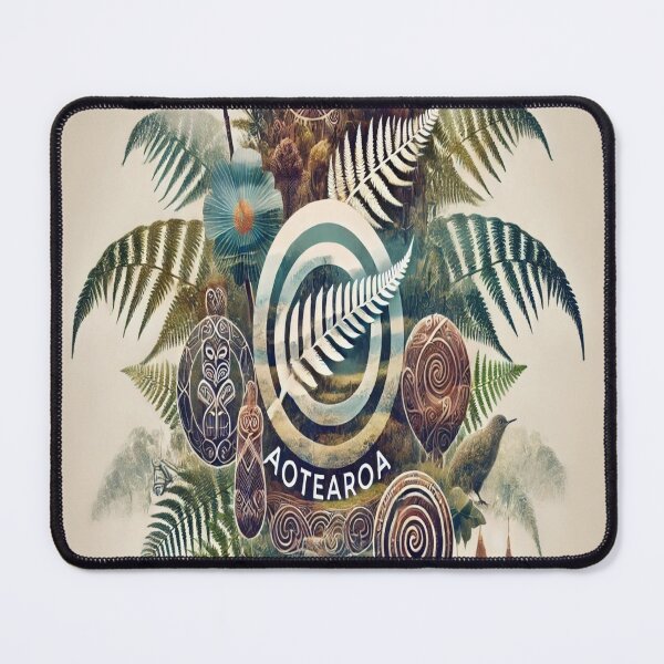 Item preview, Aotearoa Cultural Collage designed and sold by Customisedartnz.