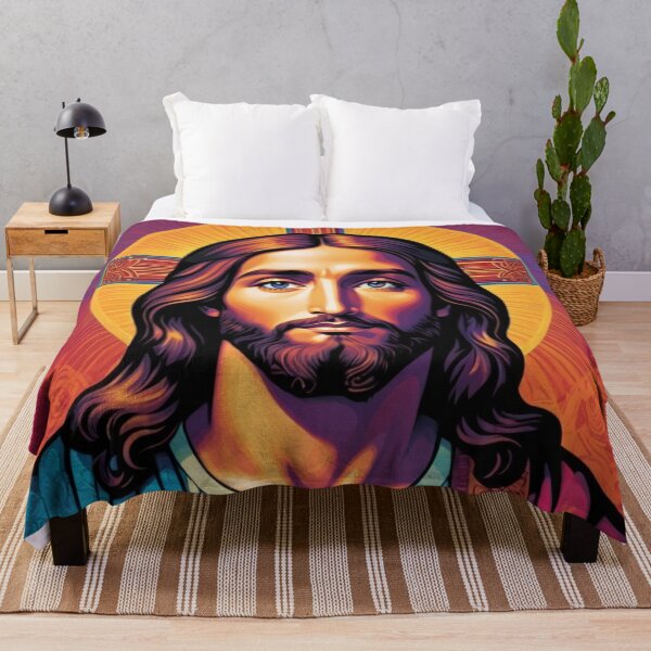 Item preview, Jesus Christ (tetradic colors) 6 designed and sold by Warih.