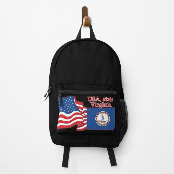 Item preview, flag American and state of Virginia flag designed and sold by orthodox-icon.