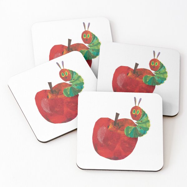 Item preview, very hungry caterpillar apple designed and sold by stickersbyjulli.