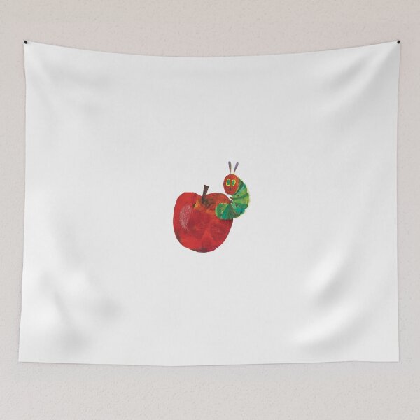 Item preview, very hungry caterpillar apple designed and sold by stickersbyjulli.
