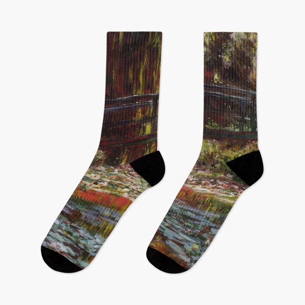 Item preview, The Japanese Bridge (The Bridge over the Water-Lily Pond) - 1900 - Claude Monet designed and sold by dottyshai.