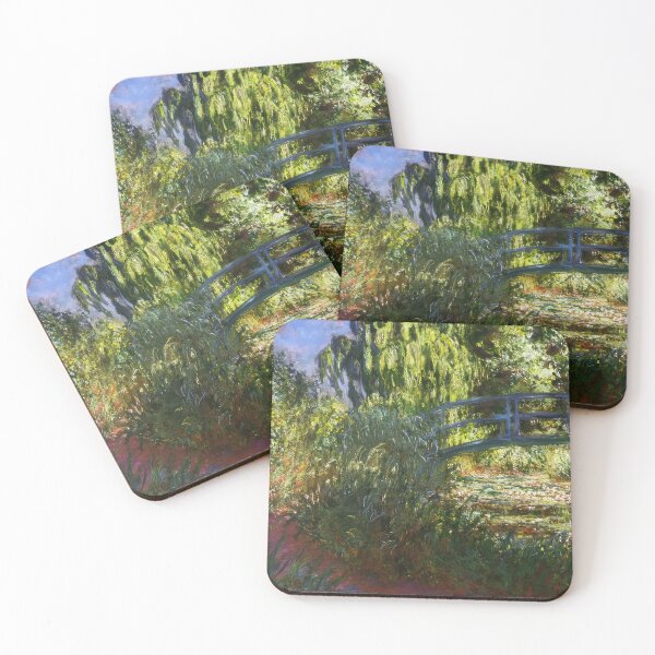 Item preview, El puente japonés (el estanque de los nenúfares y el camino junto al agua) - 1900 - Claude Monet designed and sold by dottyshai.