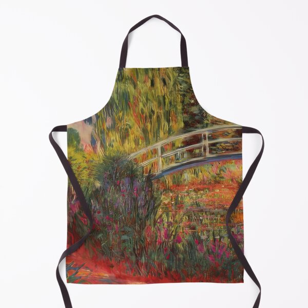 Item preview, The Japanese Bridge (The Water-Lily Pond, Water Irises) - 1900 - Claude Monet designed and sold by dottyshai.