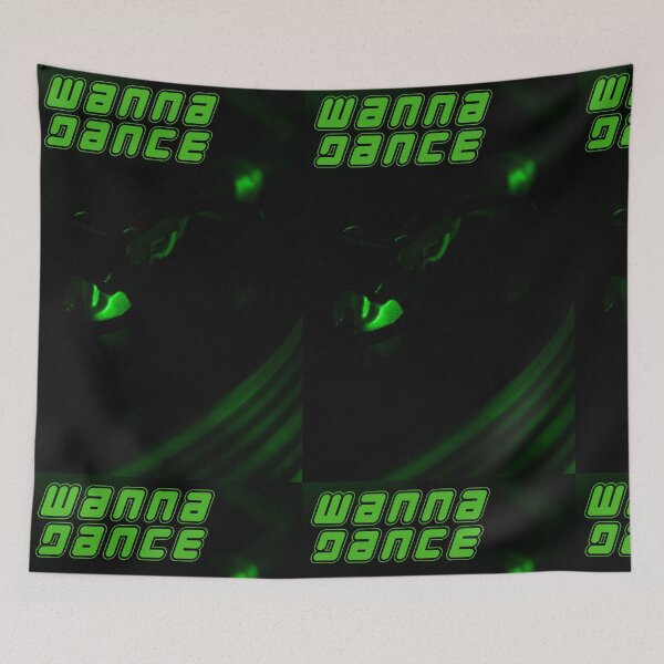 Item preview, Green Decks Wanna Dance Text Vertical designed and sold by eddiebarronshop.