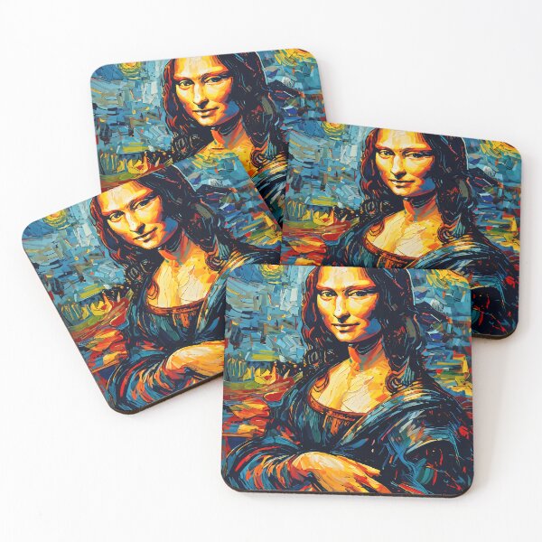 Item preview, Mona Lisa x Van Gogh designed and sold by Berfin Naz Tudorache.