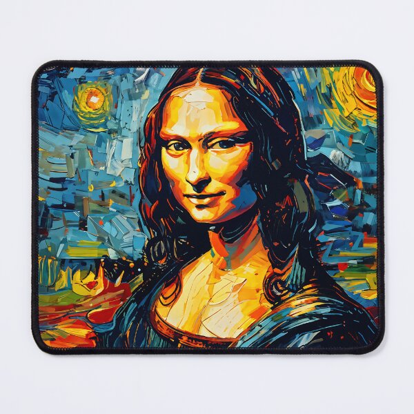Item preview, Mona Lisa x Van Gogh designed and sold by Berfin Naz Tudorache.