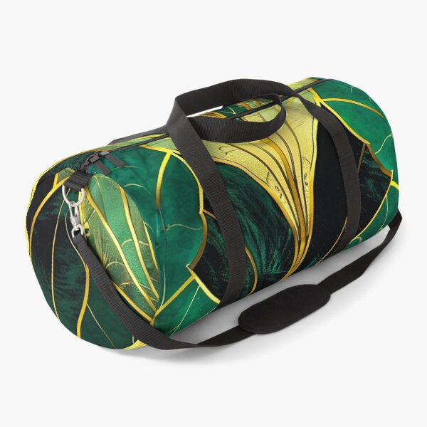 Item preview, Gatsby Inspired Pattern, Glamour Dark Green Gold Aesthetic designed and sold by Vic Torys ☆.