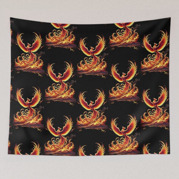 Item preview, Rising Phoenix designed and sold by GlassPenny.
