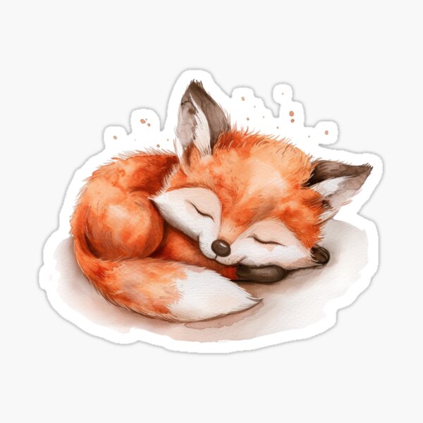 Item preview, Foxy Sleepy designed and sold by TAK-PITAK.
