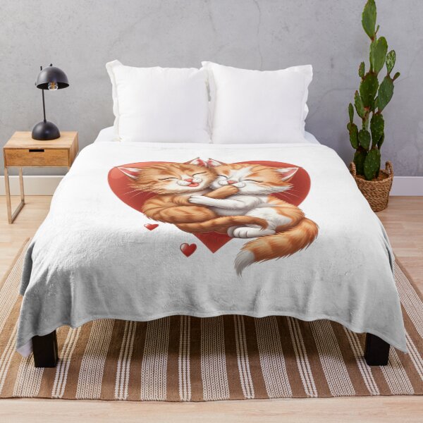 Item preview, Two Kittens Hugging Inside a Red Heart designed and sold by RGShirtWorks.