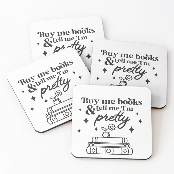 Item preview, Buy me books and tell me I'm pretty designed and sold by Stacey Burt creative Designs.